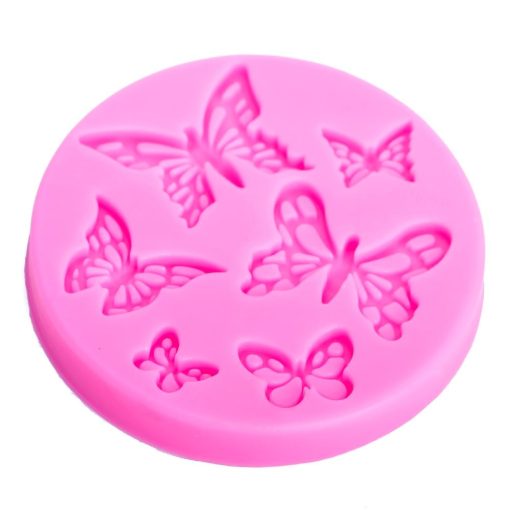 Butterfly shape 3D Craft Relief Chocolate confectionery Fondant Silicone Mold Cake Kitchen Decorating DIY Tools FT 1