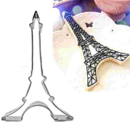 Eiffel Tower Metal cookie cutter shapes handmade ferramentas Fruit vegetable die cut Sushi stamp mold BG017 5