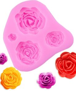 Flower Silicone Fondant Mold Cake Jelly Molds Kitchen Baking Tool Chocolate Mould 1