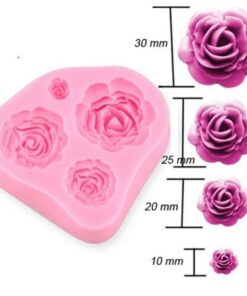 Flower Silicone Fondant Mold Cake Jelly Molds Kitchen Baking Tool Chocolate Mould