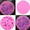 LIMITOOLS Baby Shower Party 3D Silicone Fondant Mold For Cake Decorating 4