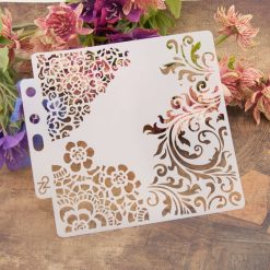 Lace Scapbook Stencil Cake Decorating Tool new scrapbooking DIY Decorating Stencil Fondant Pattern Printing Spray Template