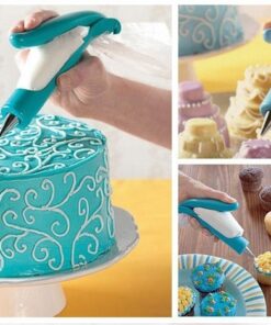 Pastry Icing Pen Cake Tools Piping Bag Nozzle Tips Fondant Cake Cream Syringe Tips Muffin Dessert 2