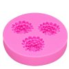 chrysanthemum Sunflower flower Candle Moulds handmade soap mold cake decorating tools DIY fondant cookies silicone mold 3