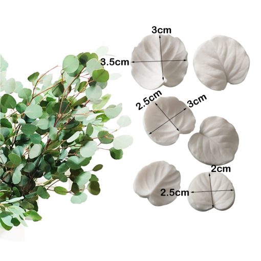 eucalyptus leaves silicone mold