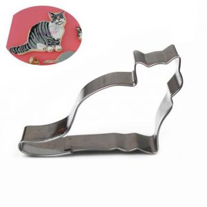 Cat Metal Cookie Cutter Molds Cat Metal Cookie Cutter Molds