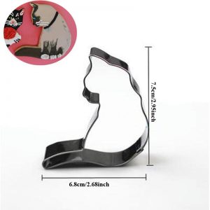Cat Metal Cookie Cutter Molds Cat Metal Cookie Cutter Molds