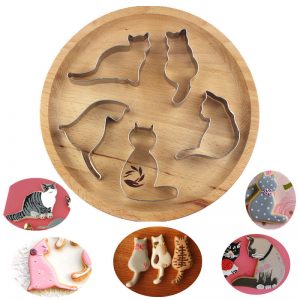 Cat Metal Cookie Cutter Molds Cat Metal Cookie Cutter Molds