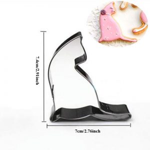 Cat Metal Cookie Cutter Molds Cat Metal Cookie Cutter Molds