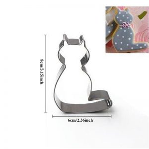 Cat Metal Cookie Cutter Molds Cat Metal Cookie Cutter Molds