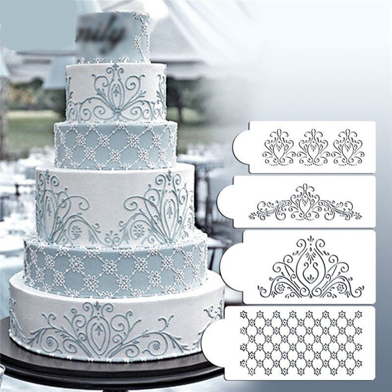 4pcsset-princess-lace-cake-stencil-set-cake-craft-stencils