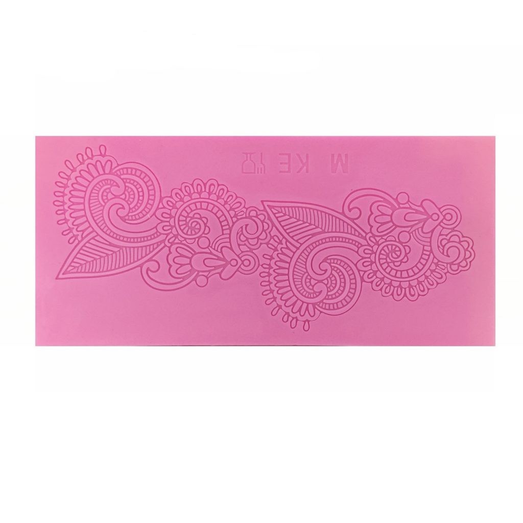 Flower Shape Cake Silicone Lace Mat
