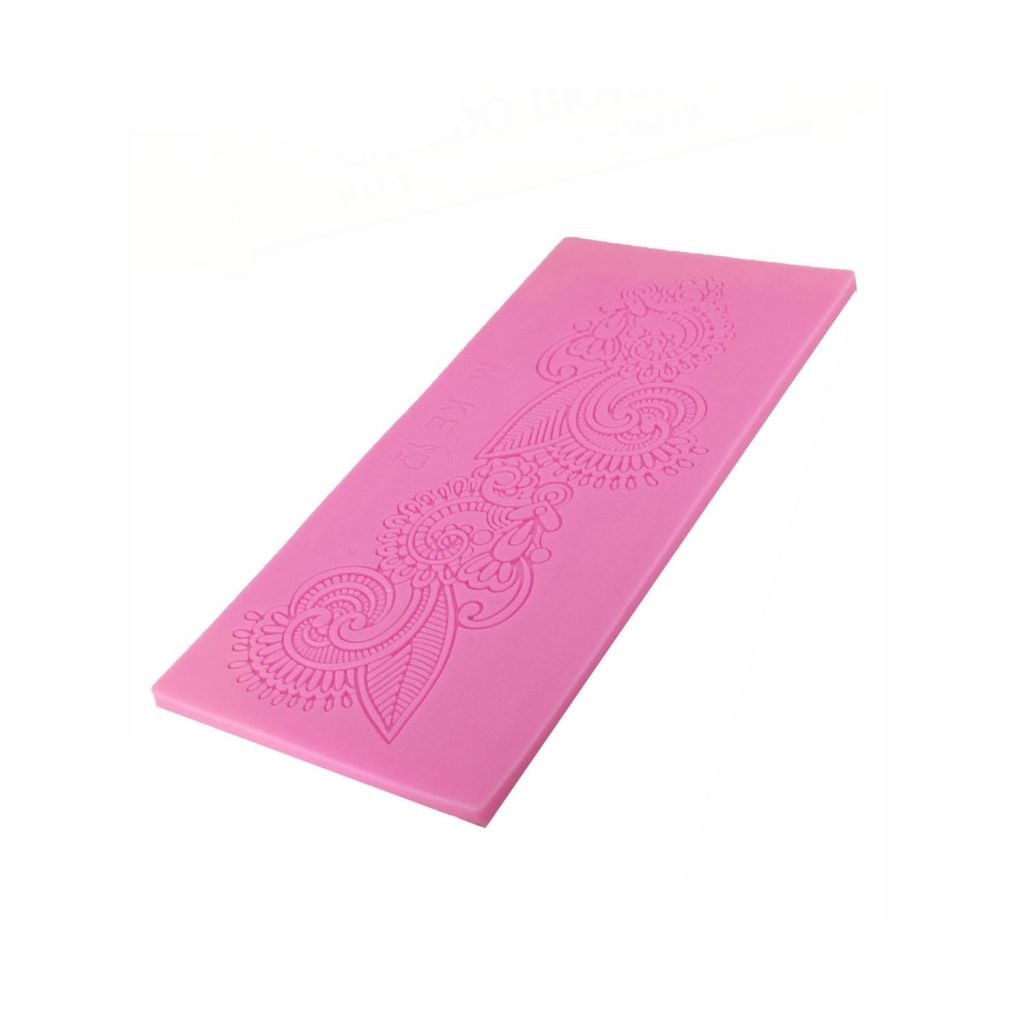 Flower Shape Cake Silicone Lace Mat