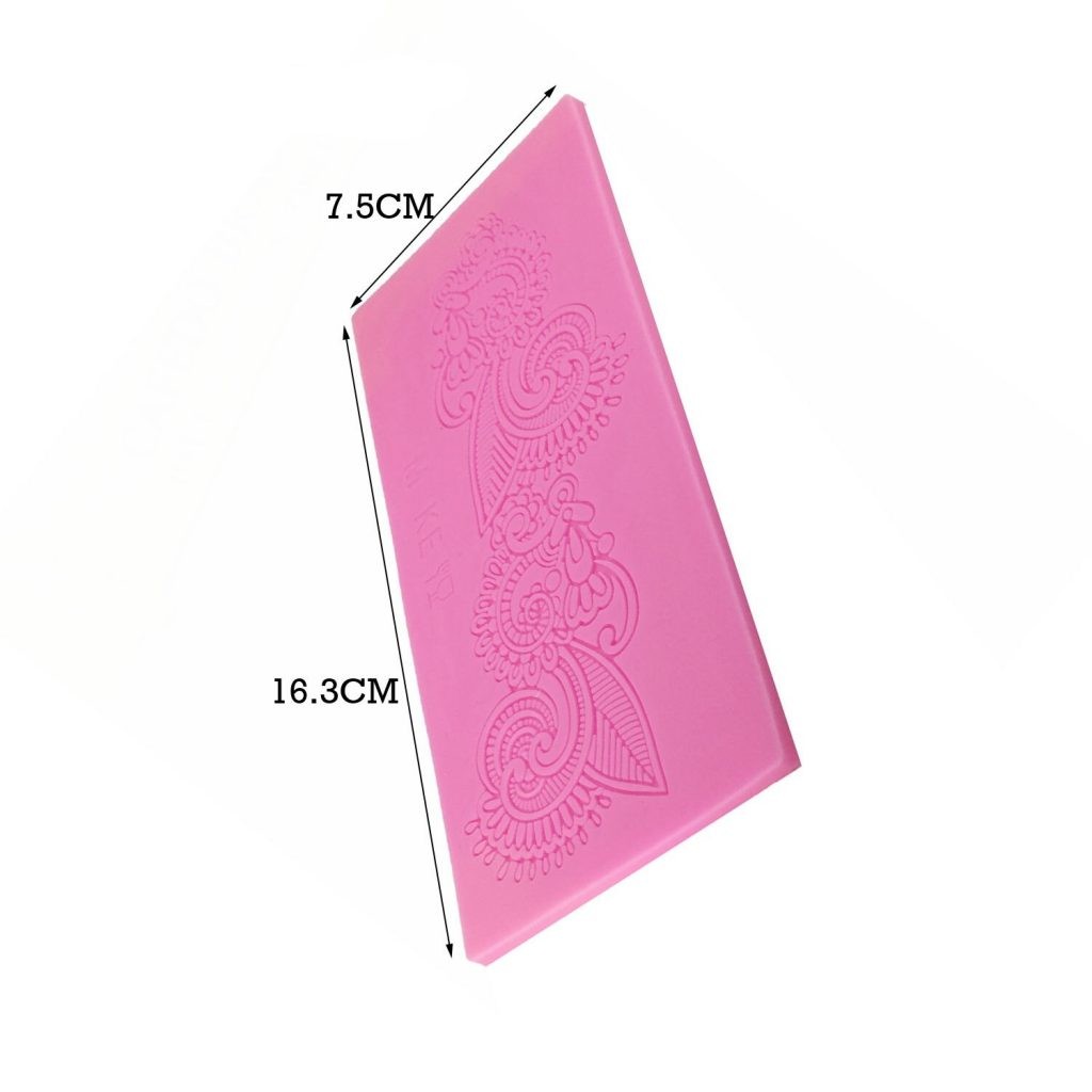 Flower Shape Cake Silicone Lace Mat