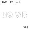 LOVE-12 inch