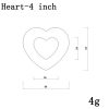 Heart-4 inch
