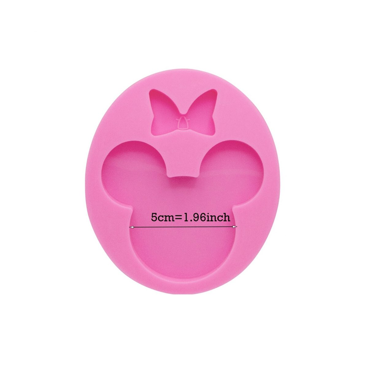 DY0075 Shiny 1.57/1.96 inches Mouse Bow silicone mold cake decorating tools resin gumpaste Fondant Sugar Craft Molds DIY Cake