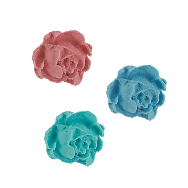Cake Mold Silicone ,1 pcs Cute Three Rose Flowers 3D Rose Flower Candy Jelly Decoration Baking Tools Sugar Soft Fondant Moulds