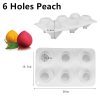 6 Holes Peach