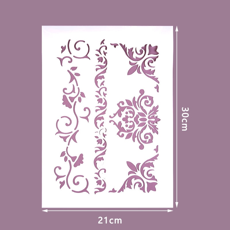 Fondant Cake Stamps Stencils Embossing