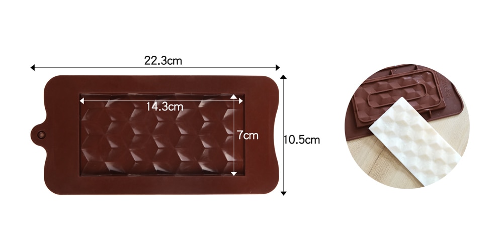 New Silicone Chocolate Mold Non-Stick Cake Mould