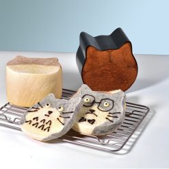 Cat-shaped Smooth Non-stick Bread Toast Box Mold