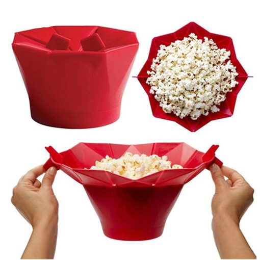 Microwave Silicone Popcorn Maker Box Reusable
