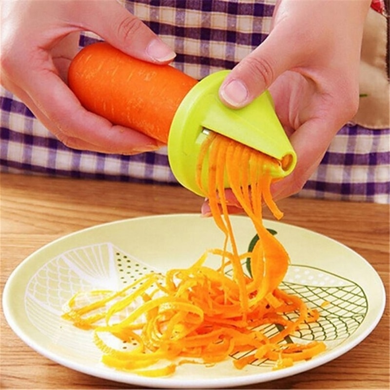 Vegetable Fruit  Multi-function Spiral Shredder Peeler