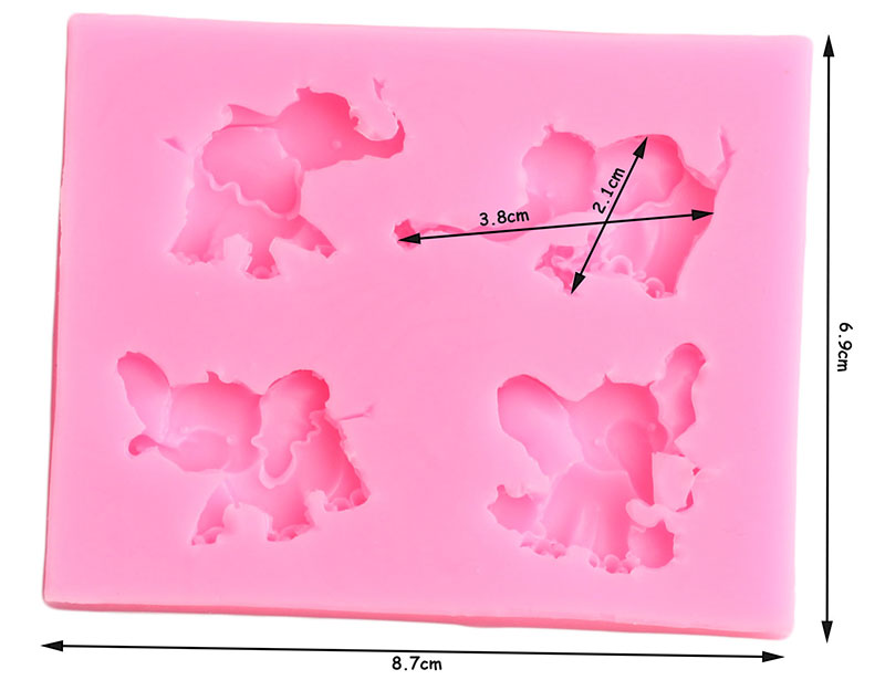Elephant Silicone Mold