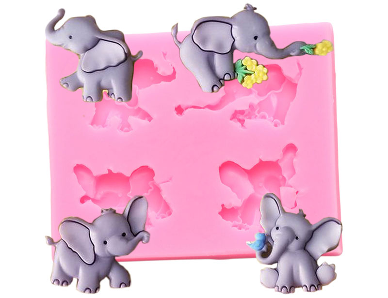 Elephant Silicone Mold