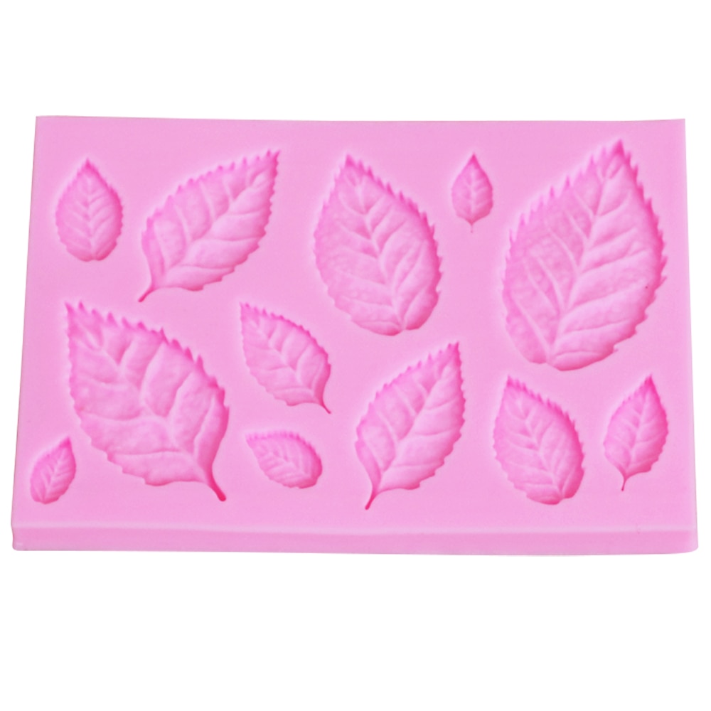 Rose Leaves and Maple Silicone Mold