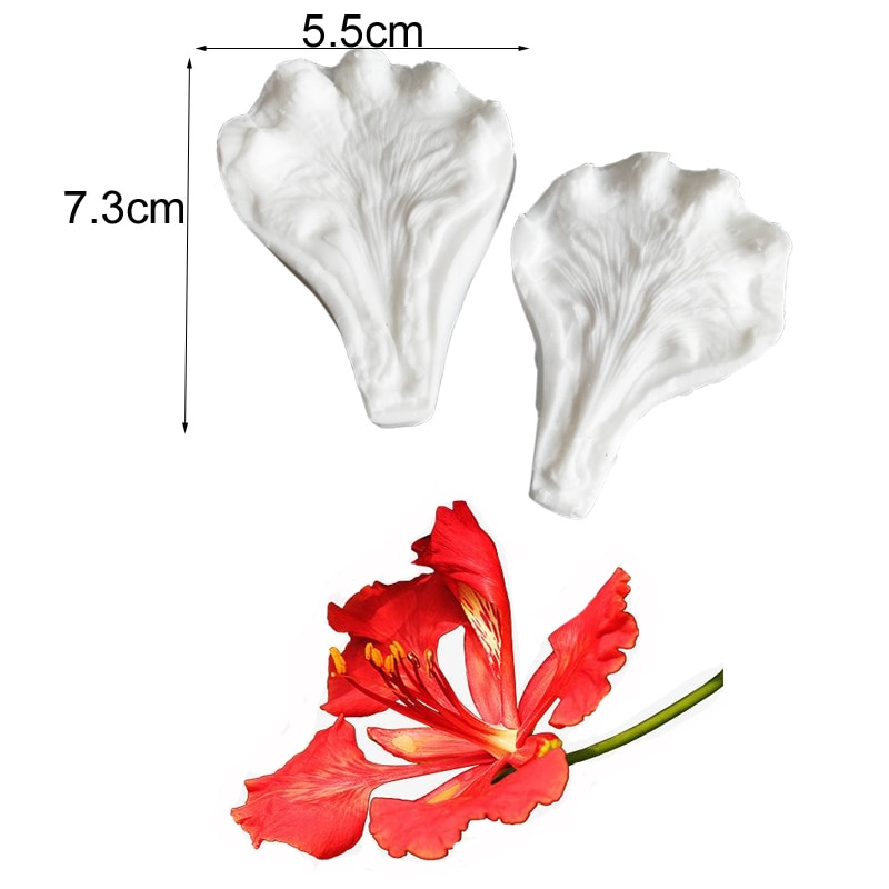 29 Styles 3D Flower Petals Flower Silicone Mold