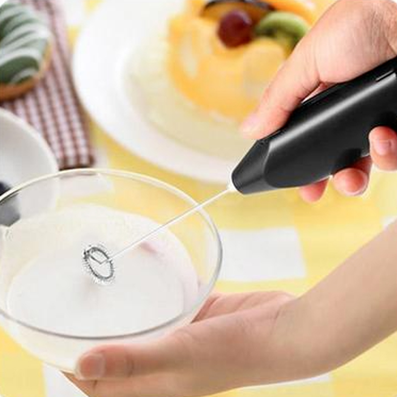 649557 ympbty Mini Electric Milk Foamer Blender Wireless Coffee Whisk Mixer