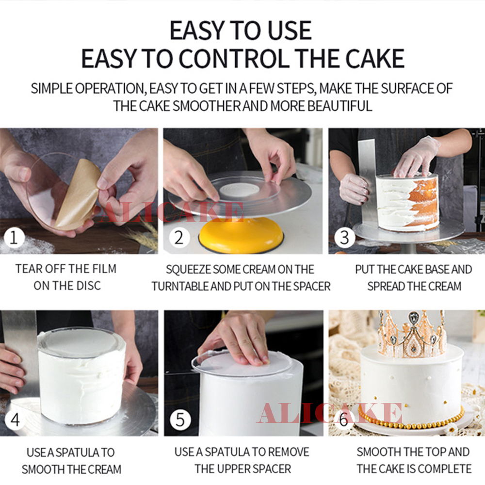 Clear Acrylic Cake shaper
