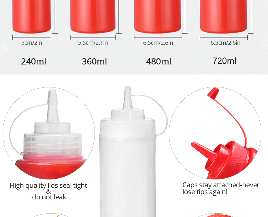 Squeeze Bottles For Sauces