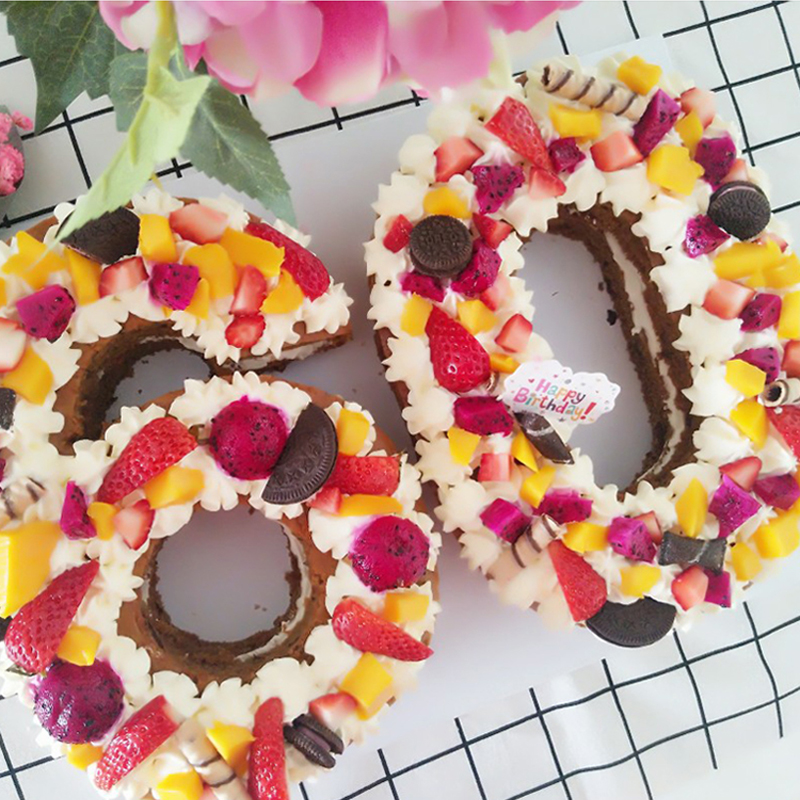 PET Plastic Cake Mold LOVE, Hear, 0-8 Numbers, Diamond HTBehQaETgKjSZFhqyAtVXay