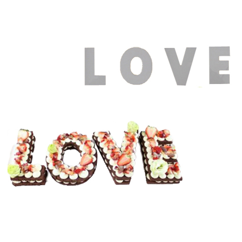 PET Plastic Cake Mold LOVE, Hear, 0-8 Numbers, Diamond HTBzByaAYgKjSZFgqAOFXa