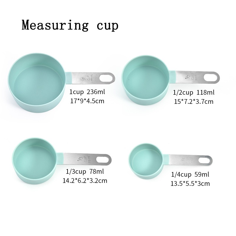 Multi-purpose Spoon/cup Measuring Tool 4PCS