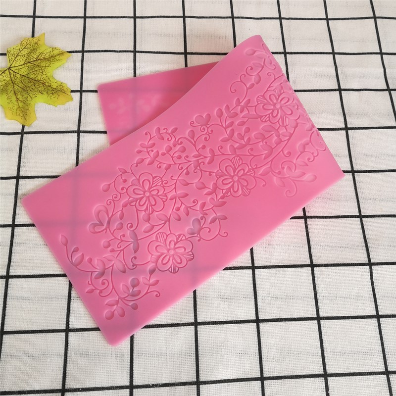 Flower Lace Mat Silicone Mold