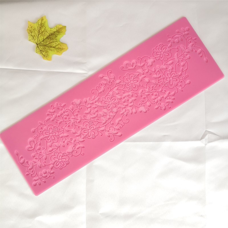 Flower Lace Mat Silicone Mold