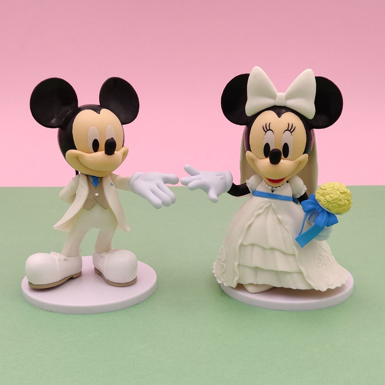Disney Cartoon Wedding cake topper Mickey Minnie Mouse
