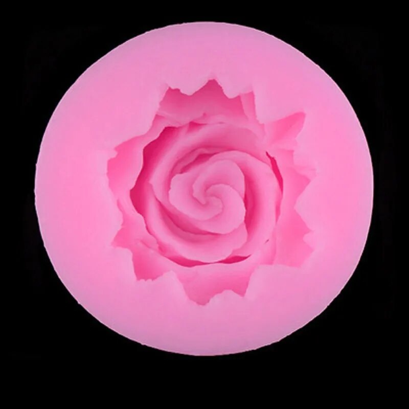 3D Rose Flower Silicone Mold